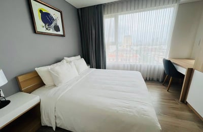 Rent of a modern, furnished apartment, Hai Chau, Da Nang, Vietnam